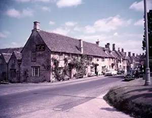 Peaceful Prints: The Lamb Inn, Burford, Oxfordshire, c1955. Creator: Arthur Charles Kirby Ware