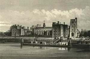 South London Prints: Lambeth Palace, c1876. Creator: Unknown