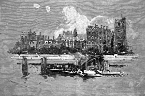 Southbank Prints: Lambeth Palace, London, 1900