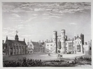 Bragg Collection: Lambeth Palace, London, c1830. Artist: GF Bragg