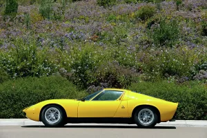 Lamborghini Miura p400s 1970. Artist: Simon Clay