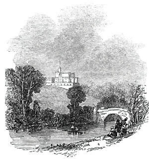 Earl Of Collection: Lambton Castle, 1844. Creator: Unknown