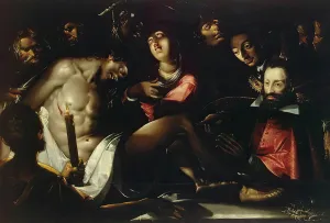 Sadness Prints: The Lamentation, 1615. Creator: Jacques Bellange