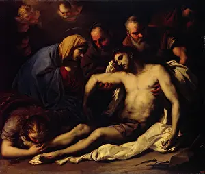 1st Century Ad Prints: The Lamentation, 1672. Creator: Luca Giordano
