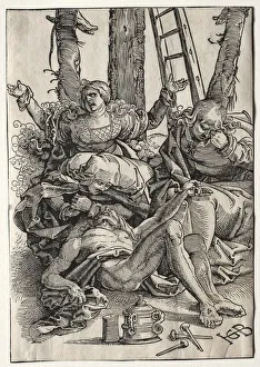 1484 85 1545 Prints: Lamentation, c. 1515-17. Creator: Hans Baldung (German, 1484 / 85-1545)