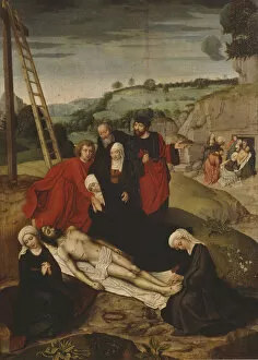 Adriaen 1490 1551 Gallery: The Lamentation over Christ. Artist: Isenbrant, Adriaen (1490-1551)