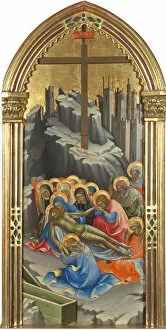 The Lamentation over Christ. Artist: Lorenzo Monaco (ca. 1370-1425)