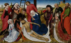 Disciples Prints: The Lamentation of Christ. Creators: Workshop of Rogier van der Weyden