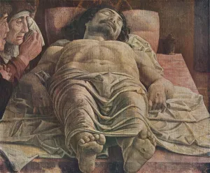 Lamentation over the Dead Christ, 1470-1474, (1930). Creator: Andrea Mantegna