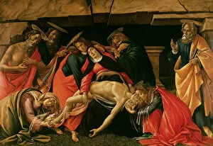 Sandro 1445 1510 Gallery: Lamentation over the Dead Christ. Artist: Botticelli, Sandro (1445-1510)