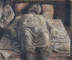 Tempera On Canvas Collection: The Lamentation over the Dead Christ, c1490