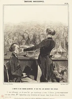 Showing Prints: L'amitie d'un grand chimiste n'est pas un bienfait des dieux, 1841