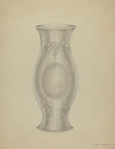 Lampshade Prints: Lamp, 1935/1942. Creator: Henry Meyers