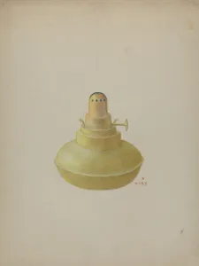 Item Gallery: Lamp, 1935 / 1942. Creator: Margaret Stottlemeyer