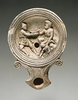 Lamp, 1st-4th century A.D. Creator: Unknown