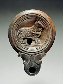 Odyssey Prints: Lamp, 1st-4th century A.D. Creator: Unknown