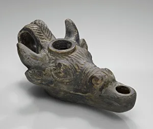 Shaped Prints: Lamp, 1st century B.C.-1st century A.D. Creator: Unknown