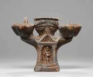 Lamp Stand Prints: Lamp, 2nd century A.D. Creator: Unknown