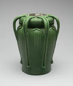 Lamp (base), 1899 / 1909. Creator: Grueby Faience Company