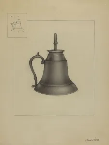 Lamp, c. 1936. Creator: Arsen Maralian