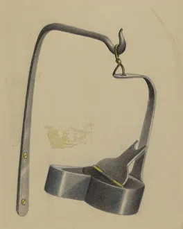 Lamp, c. 1936. Creator: Charles Caseau