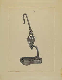 Lamp, c. 1936. Creator: Charlotte Winter