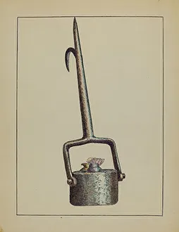 Lamp, c. 1936. Creator: Charlotte Winter