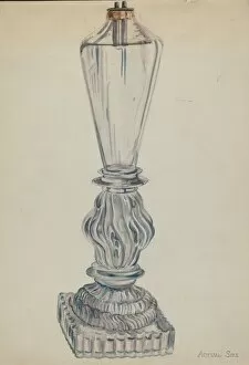 Lamp, c. 1936. Creator: Ella Josephine Sterling