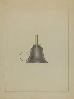Handle Collection: Lamp, c. 1936. Creator: Gordon Sanborn