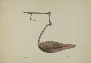 Lamp, c. 1937. Creator: Lyman Young