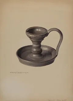 Lamp, c. 1938. Creator: Fritz Boehmer