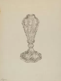 Capelli Giacinto Gallery: Lamp, c. 1938. Creator: Giacinto Capelli