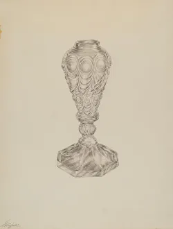 Capelli Giacinto Gallery: Lamp, c. 1938. Creator: Giacinto Capelli