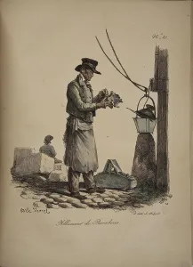 Merchants Prints: Lamplighter. From the Series Cris de Paris (The Cries of Paris)