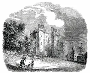 Gaol Prints: Lancaster Castle, 1850. Creator: Unknown