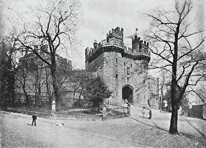 Lancashire Gallery: Lancaster Castle: John of Gaunts Tower, c1896. Artist: J Davis
