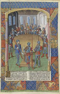 Lancelot du Lac. Le roi Arthur et les chevaliers de la Table ronde, 1494. Creator
