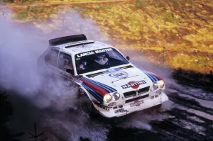 Rally Race Prints: Lancia Delta S4 RAC Rally 1986