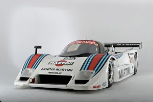 Lancia Martini Le Mans car chasis no 0007 1983. Artist: Simon Clay