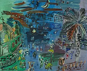 L'ancien casino de Nice, de nuit (The old casino in Nice at night), c1947