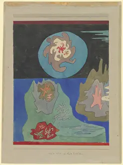 Geological Prints: In the land of gemstones, 1929. Creator: Paul Klee