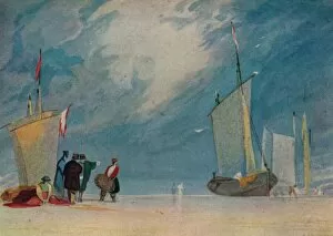 Pointing Collection: The Landing, c1810, (1923). Artist: John Sell Cotman