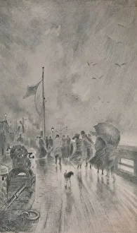Buhot Prints: Landing in England, 1879, (1946). Artist: Felix Hilaire Buhot