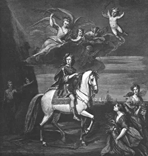 William Stuart Prints: The Landing of King William III. After the Peace of Kyswick, 1697, 1888. Creator: Unknown