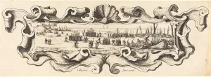 The Landing of the Troops, probably 1628/1631. Creator: Jacques Callot The Landing of the Troops, probably 1628/1631. Creator: Jacques Callot