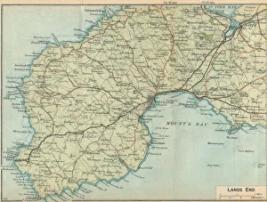 Lands End, c20th Century. Artist: John Bartholomew