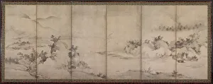 Muromachi Period Prints: Landscape, 1500s. Creator: Unknown