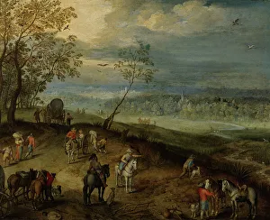 Jan Ii Brueghel Prints: Landscape, 1631-1678. Creator: Jan Brueghel the younger