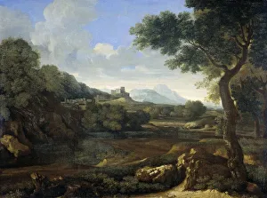 Dughet Gaspar Prints: Landscape, 1640-1645. Creator: Gaspard Dughet