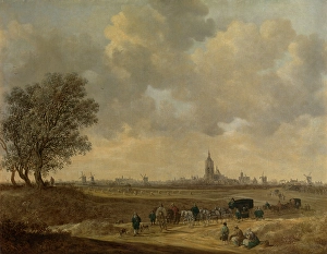 Josefsz Van Goyen Prints: Landscape, 1644. Creator: Jan van Goyen